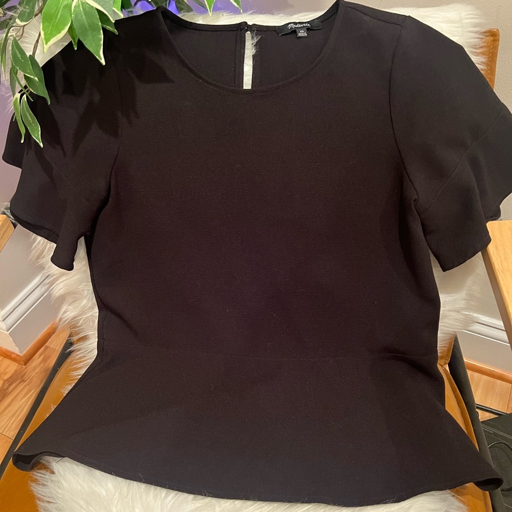 Madewell Peplum Top